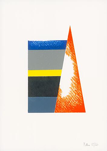 Colorful Geometric Abstract Art Print by Matthaus