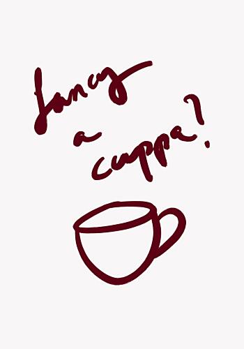 Fancy a Cuppa Art déco reproduction