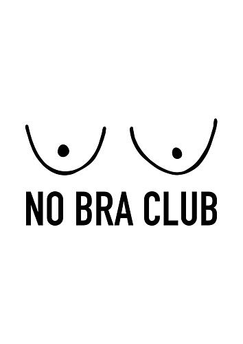 No Bra Club Art Print by Lisen Vennesland