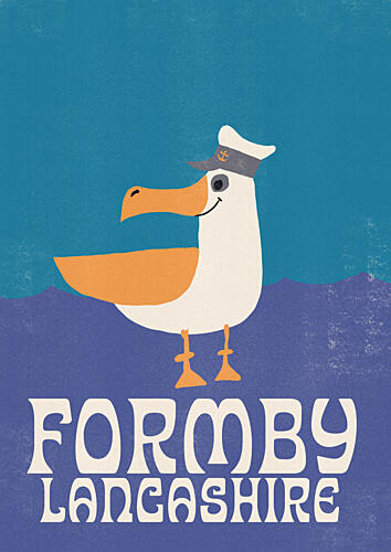 Formby Captain Seagull Art déco reproduction