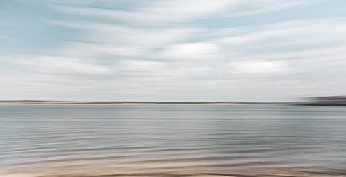 Serene Water Horizon Art déco reproduction
