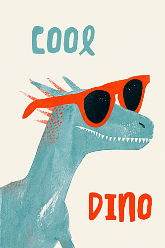 Cool Dino Art déco reproduction
