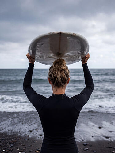 Ready for Waves Art Print