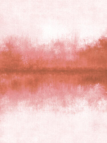 Soft Pink Reflection Art déco reproduction