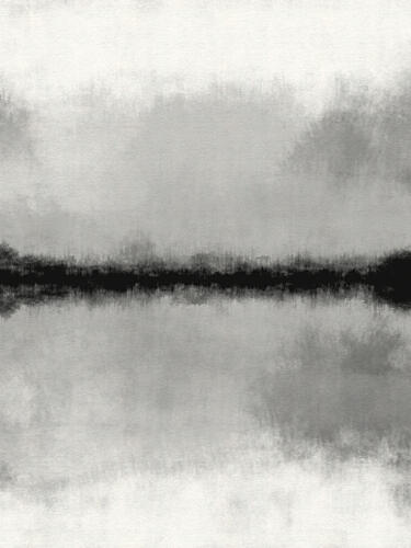 Misty Horizon Reflection Art déco reproduction