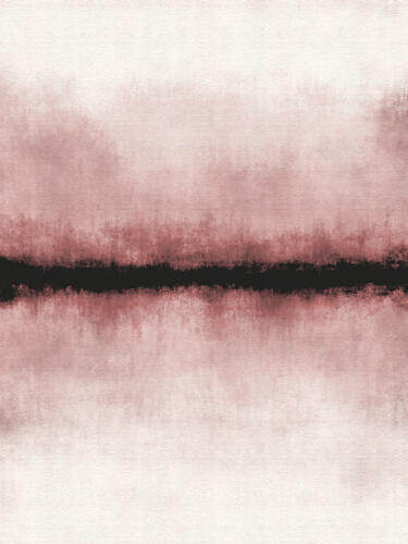 Abstract Blush Horizon Art déco reproduction