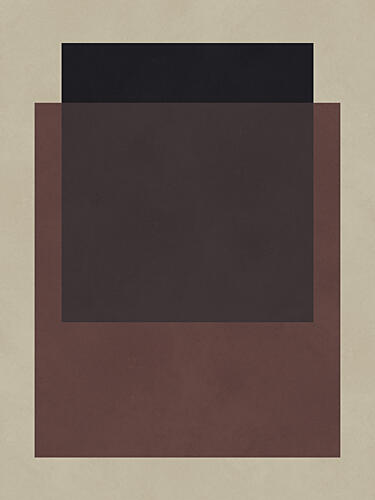 Geometric Color Blocks Art déco reproduction