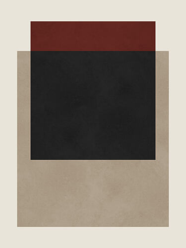 Minimalist Color Block Art déco reproduction