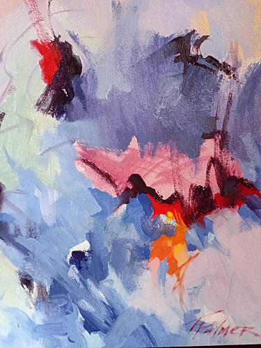 Colorful Abstract Expression Art Print