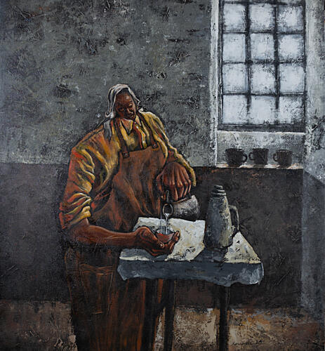 Humble Kitchen Ritual Art Print