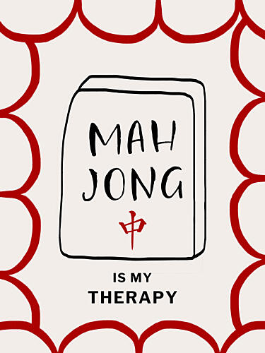 Mahjong Tile Therapy Art Print