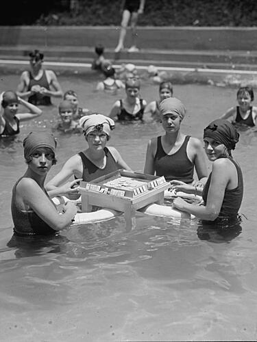Vintage Pool Game Art Print