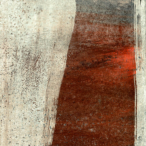 Rustic Abstract Curve Art Print