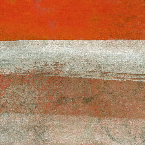 Warm Distressed Textures Art Print by Jared Hankins