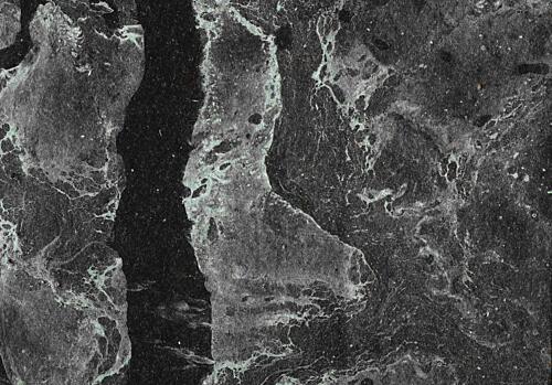 Dark Marble Flow Art Print by Santhosh ch