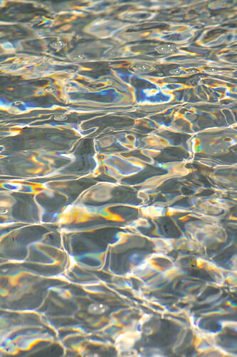 Iridescent Water Ripples Art Print by LEFEBVRE