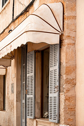 Charming Stone Window Art Print by Henrike Schenk