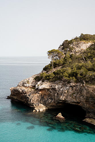 Clear Ocean Grotto Art Print by Henrike Schenk