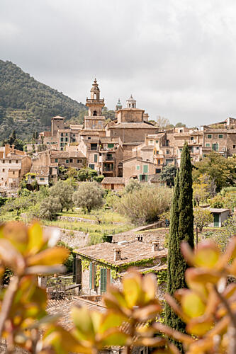 Historic Hillside Village Art Print by Henrike Schenk