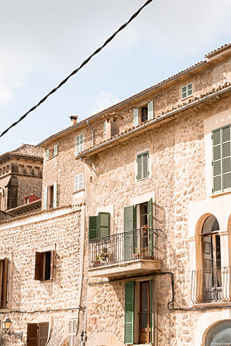 Rustic Stone Facade Art Print