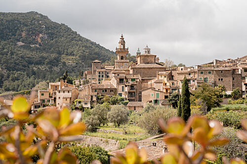 Historic Mediterranean Village Art Print by Henrike Schenk