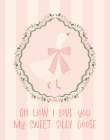 Sweet Pink Goose Art Print
