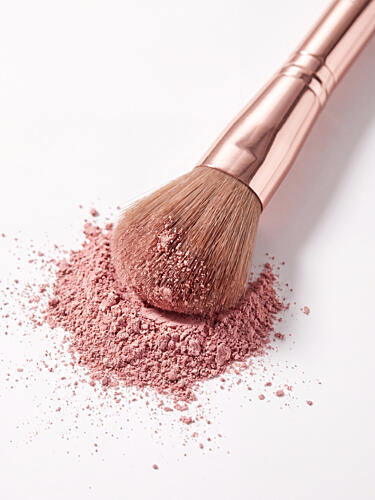 Pink Blush Brush Art Print