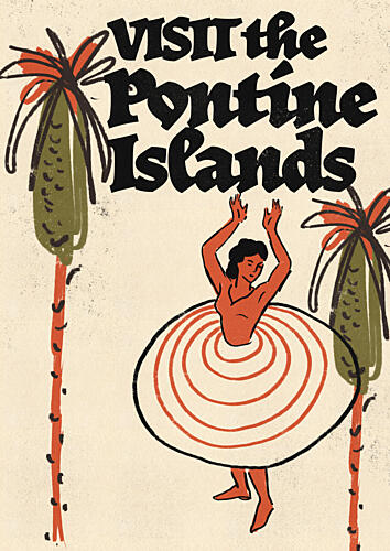 Pontine Islands Dancer Art Print
