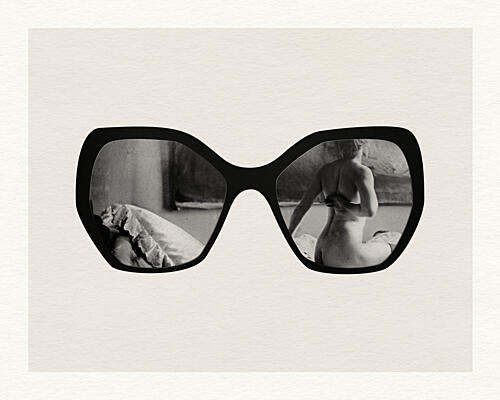 Retro Sunglasses Private View Art Print