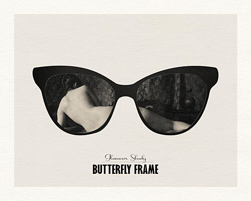 Butterfly Nude Reflection Art Print by Wild Violets