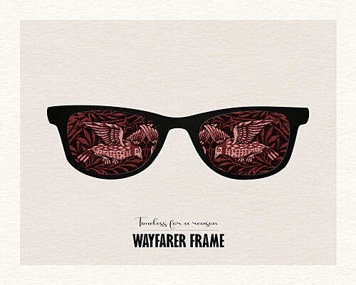Classic Bird Shades Art Print
