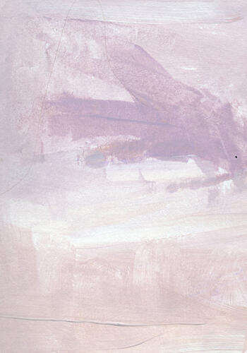 Soft Lavender Abstract Art Print