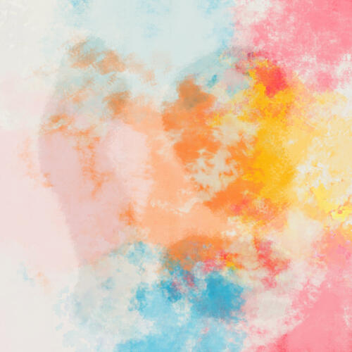 Vibrant Watercolor Abstract Aquarelle reproduction