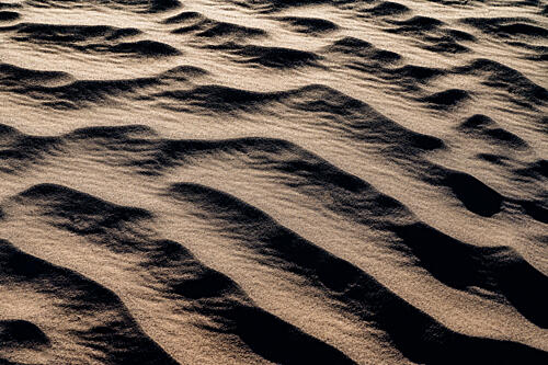 Desert Sand Waves Art Print by Photolovers