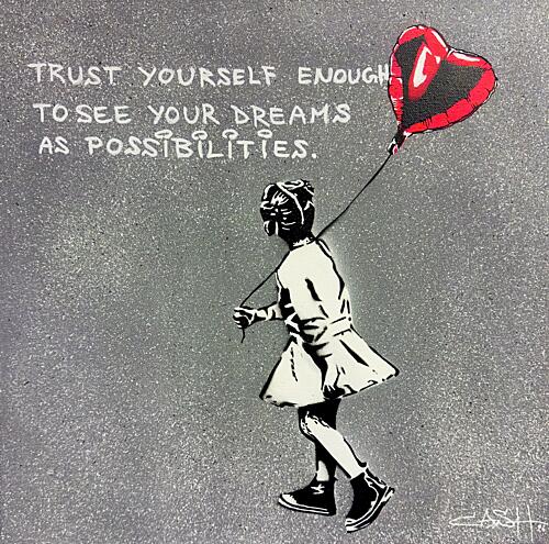 Dreams as Possibilities Art Print by Suzan Habib
