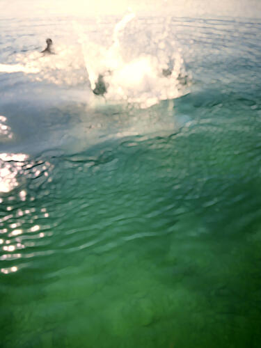 Ocean Wave Splash Océan reproduction