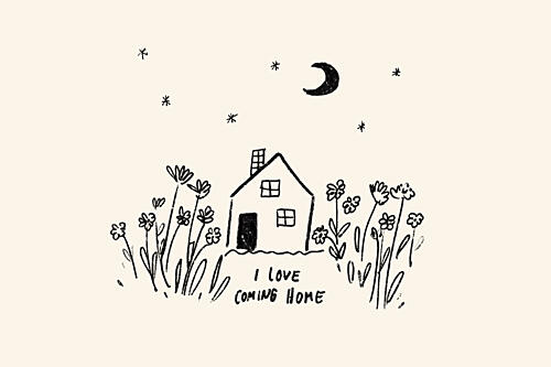 I Love Coming Home Art Print