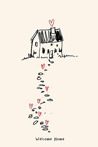 Welcome Home Path Art Print
