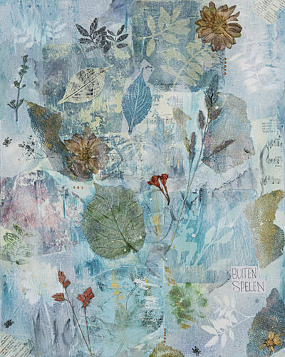 Ethereal Outdoor Botanicals Art Print by Anna Berends van Loenen