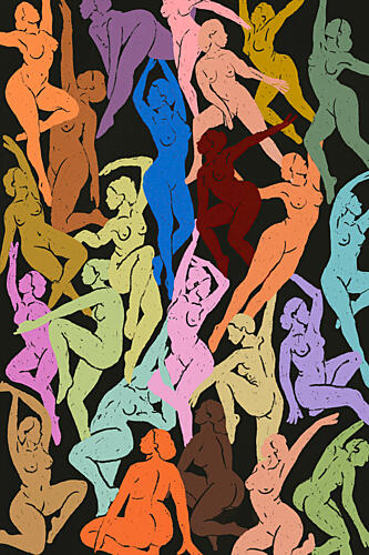 Anatomy Dreams No 02 Art Print by Treechild