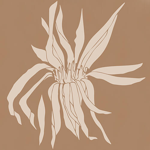 Organic Petal Bloom Art Print