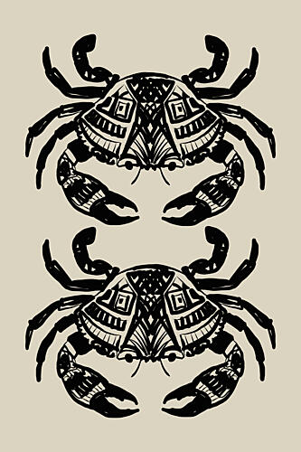 Ocean Tribal Crabs Océan reproduction