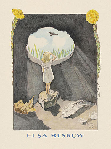Tummelisa Art Print by Elsa Beskow and Hc Andersen