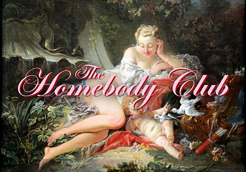 Classical Woman and Cherub Classique reproduction