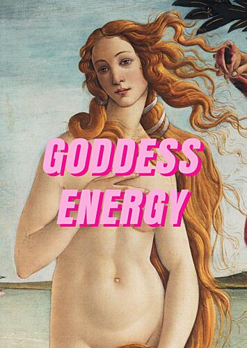 Goddess Energy Venus Art Print