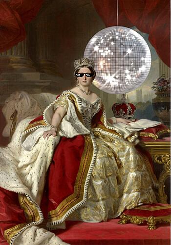 Disco Queen Art Print