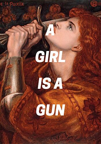 Red Haired Warrior Art Print