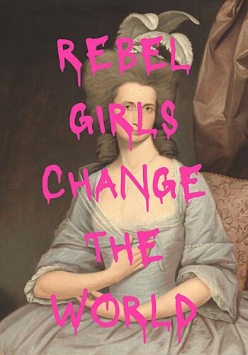 Rebel Girls Portrait Art Print