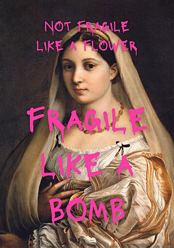 Fragile Like a Bomb Art Print