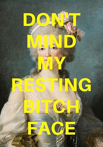Sassy Classic Portrait Effronté reproduction